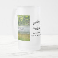 Fishing Boat On The Move Frosted Mug