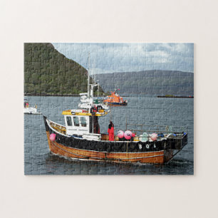Fishing boat, Portree, Isle of Skye 2 Jigsaw Puzzle