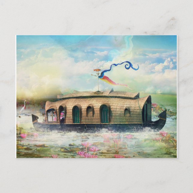 Fishing Boat Postcard (Front)