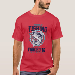Fishing Boat Worker Jon Boat Born To Go Fishing Fo T-Shirt