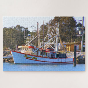 Fishing boat, Yamba, Australia Jigsaw Puzzle