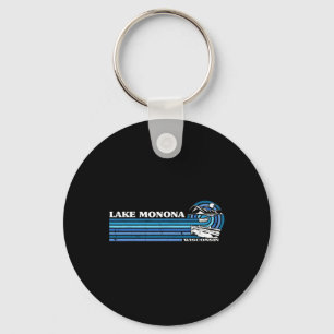 Fishing Boating Camping Lake Vacation Lake Monona Key Ring