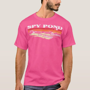 Fishing Boating Camping Lake Vacation Spy Pond T-Shirt