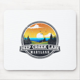 Fishing Boating Camping - Lakeview Deep Creek Lake Mouse Mat