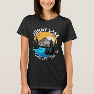 Fishing Boating Camping - Lakeview Jenny Lake  T-Shirt