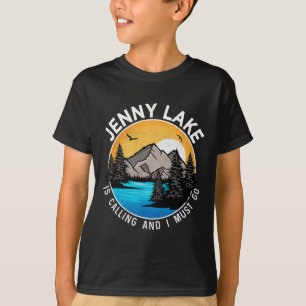 Fishing Boating Camping - Lakeview Jenny Lake T-Shirt
