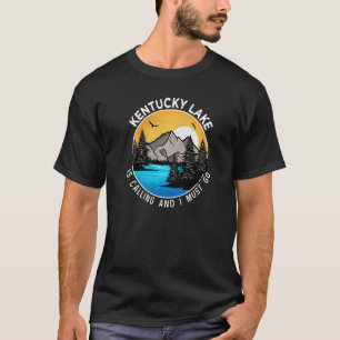 Fishing Boating Camping Lakeview Kentucky Lake T-Shirt
