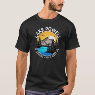 Fishing Boating Camping Lakeview Lake Powell T-Shirt