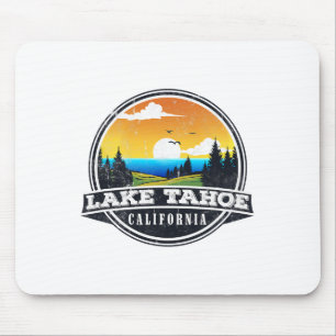 Fishing Boating Camping - Lakeview Lake Tahoe Mouse Mat