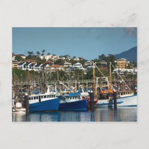 Fishing boats at Coffs Harbour Marina, Australia Postcard
