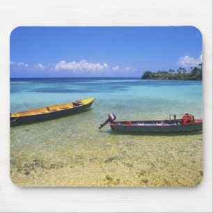 Fishing Boats, Boston Beach, Port Antonio, Mouse Mat
