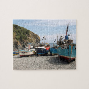 Fishing Boats Cadgwith Cornwall England Jigsaw Puzzle