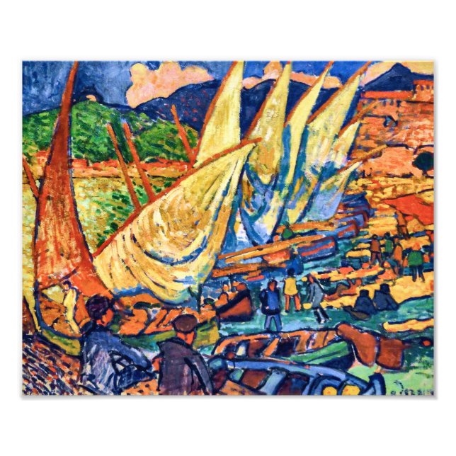 Fishing Boats, Collioure | Andre Derain | Photo Print (Front)