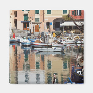 fishing boats in Camogli Magnet