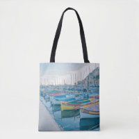 Fishing boats in Nice, French Riviera