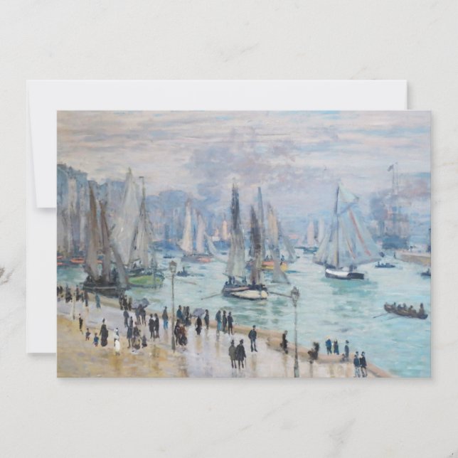 Fishing Boats Leaving the Harbour | Claude Monet (Front)