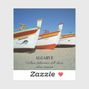 Fishing Boats on Algarve's Beach Photo