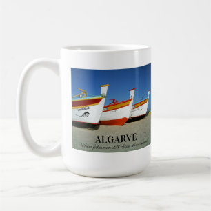 Fishing Boats on Algarve's Beach Photo Coffee Mug