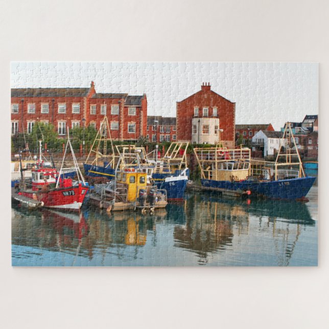 Fishing boats, Portsmouth, England 2 Jigsaw Puzzle (Horizontal)