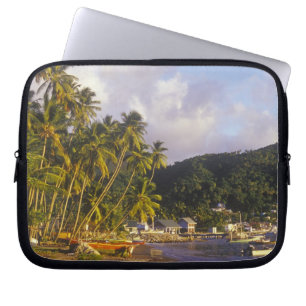 Fishing boats, Soufriere, St Lucia, Caribbean Laptop Sleeve