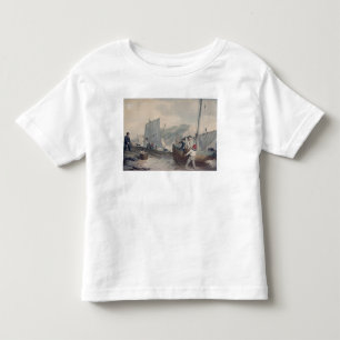 Fishing Boats Unloading Toddler T-Shirt