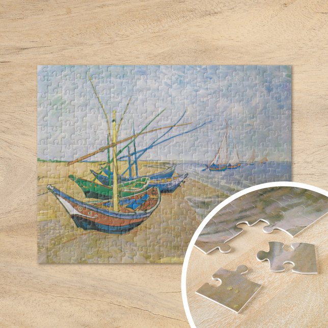 Fishing Boats | Vincent van Gogh Jigsaw Puzzle (Creator Uploaded)