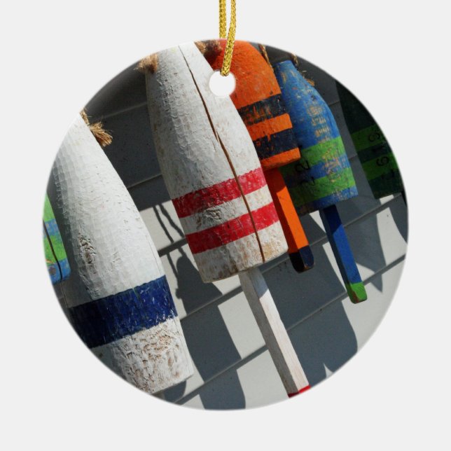 Fishing Bouy Ornament (Front)