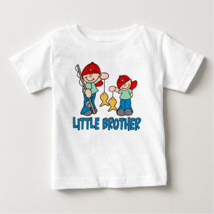 Fishing Buddies Little Brother Baby T-Shirt