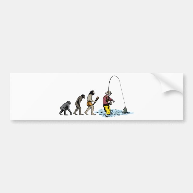 Fishing Bumper Sticker (Front)