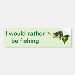Fishing Bumper Sticker