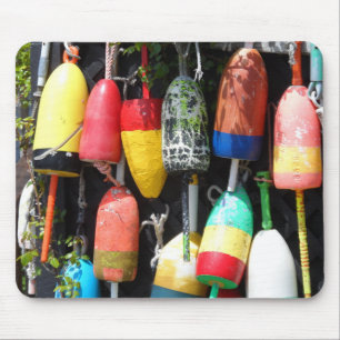 Fishing Buoys- Maine Mouse Mat