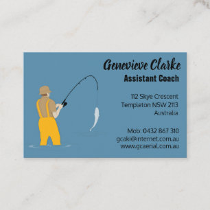 Fishing Business Card