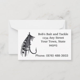 Fishing business cards