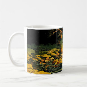 Fishing by Torchlight in Kai Province Coffee Mug