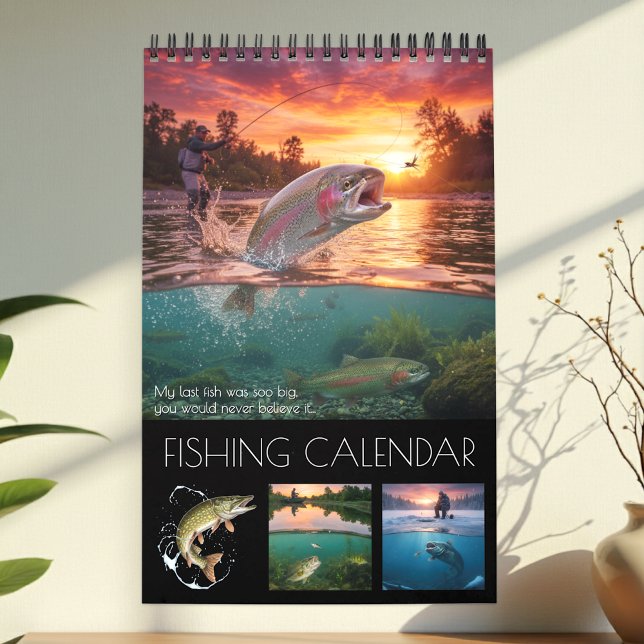Fishing Calendar 2026 / Fish Photo Calendar (Fishing Calendar / Fish Photo Calendar)