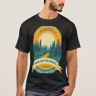 Fishing Camping Lake Vacation Grand Lake O' The Ch T-Shirt