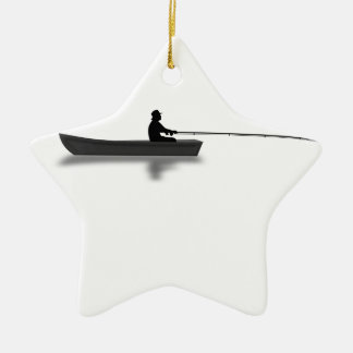 Fishing Ceramic Tree Decoration