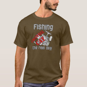 Fishing Channel Cat The Reel Deal Fishing T-Shirt