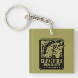 Fishing Charters And Club Accessories Key Ring
