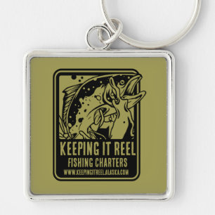 Fishing Charters And Club Accessories Key Ring