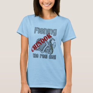Fishing Chinook Salmon The Reel Deal Fishing T-Shirt