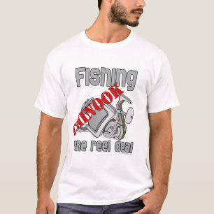 Fishing Chinook  Salmon The Reel Deal Fishing T-Shirt