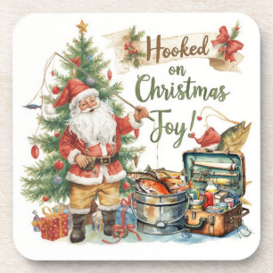 Fishing Christmas for  fishing lovers  Coaster