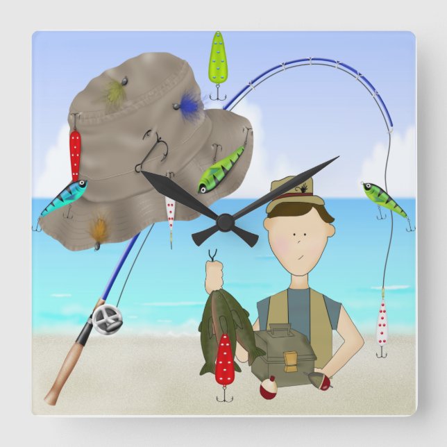 Fishing Clock (Front)