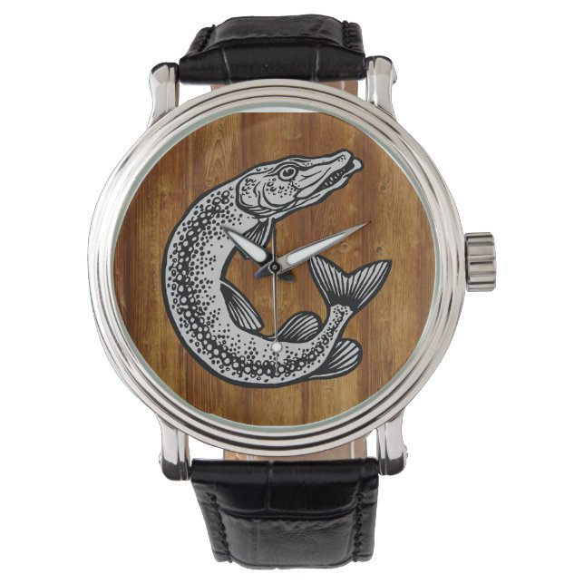 fishing clock watch (Front)