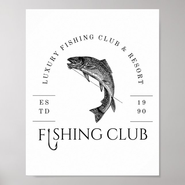 Fishing Club Poster (Front)