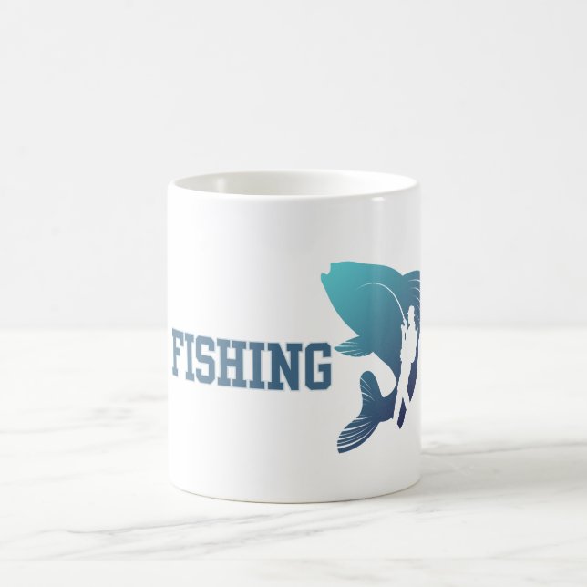 Fishing Coffee Mug (Center)