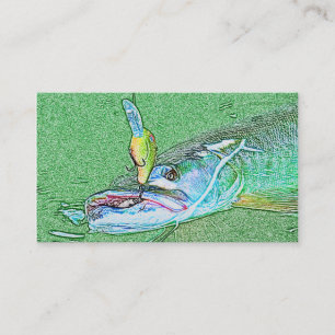 FISHING - CUSTOMIZABLE Business Card