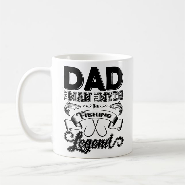 Fishing Dad Coffee Mug (Left)