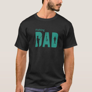 Fishing dad Cool Fishing boat Hook Bait Fisherman T-Shirt